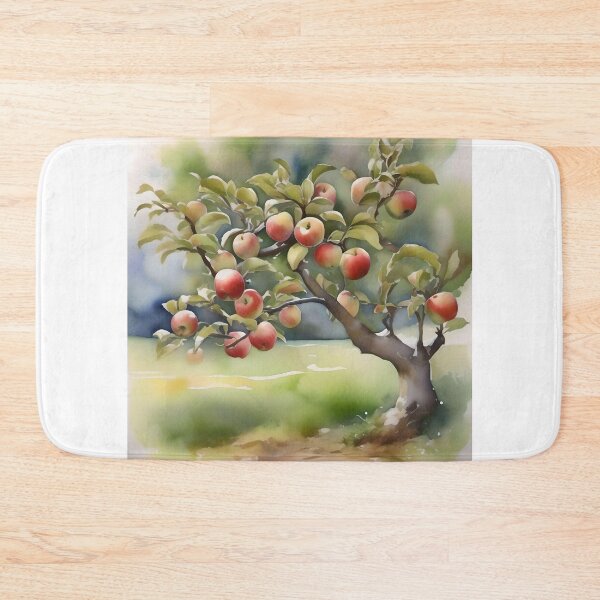 Item preview, Apple Tree Day B - January 6 - Watercolor & Pen designed and sold by Oldetimemercan.