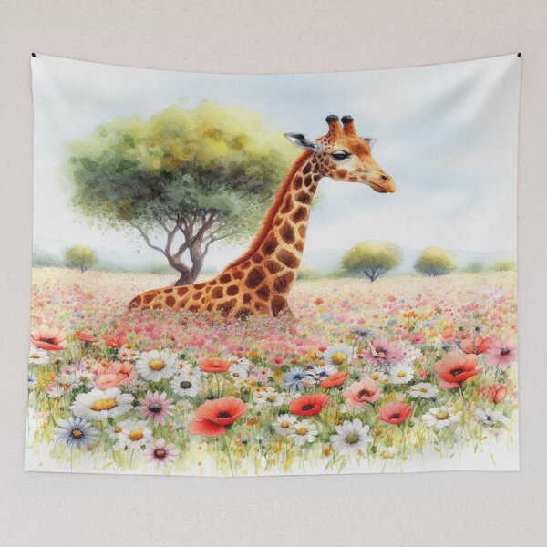 Aperçu de l'œuvre Girafe créée et vendue par Collection de trésors .