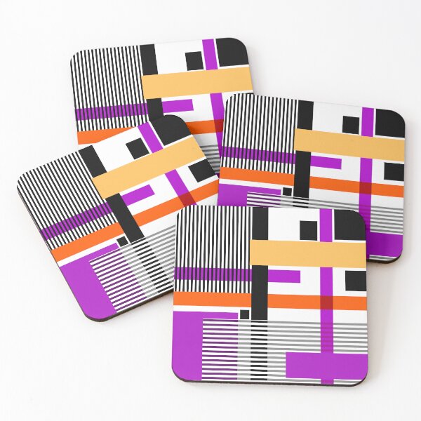 Item preview, violet black , black , purple , striped , striped pattern  designed and sold by fuzzyfox.