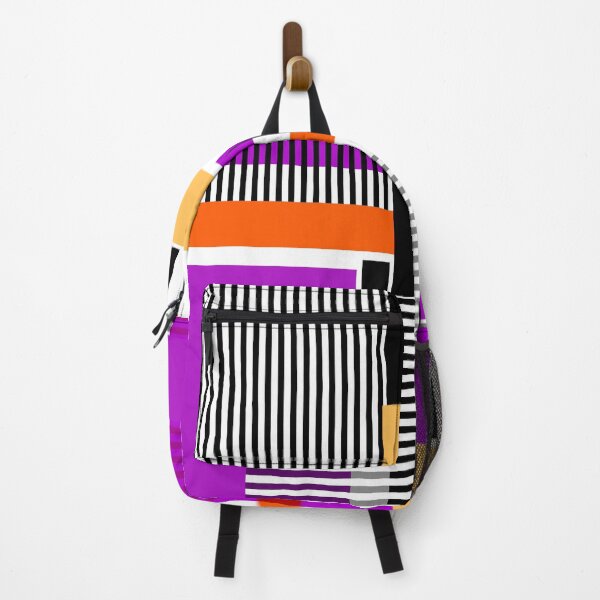 Item preview, violet black , black , purple , striped , striped pattern  designed and sold by fuzzyfox.