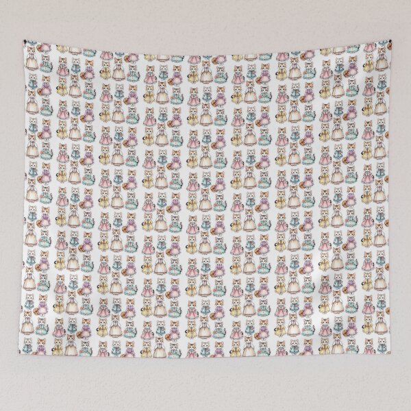 Item preview, Cute Kittens Beatrix Potter Fan Art designed and sold by Harkalya Arte.