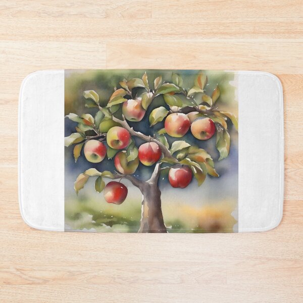 Item preview, Apple Tree Day D - January 6 - Watercolor & Pen designed and sold by Oldetimemercan.