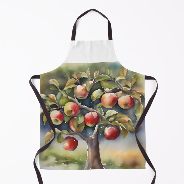 Item preview, Apple Tree Day D - January 6 - Watercolor & Pen designed and sold by Oldetimemercan.