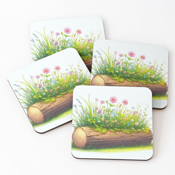 Item preview, Flowers growing from dead trees. designed and sold by growing-mom.