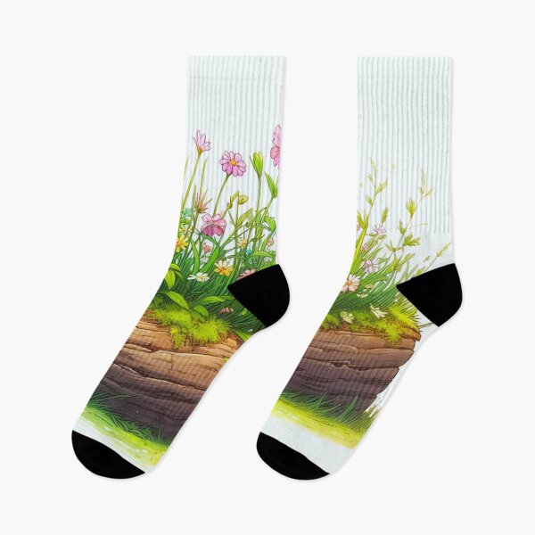 Item preview, Flowers growing from dead trees. designed and sold by growing-mom.