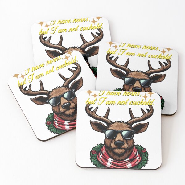 Item preview, The coolest Christmas reindeer. designed and sold by yensyriv.