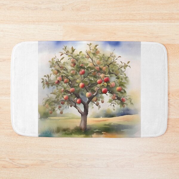 Item preview, Apple Tree Day E - January 6 - Watercolor & Pen designed and sold by Oldetimemercan.