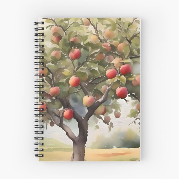 Item preview, Apple Tree Day E - January 6 - Watercolor & Pen designed and sold by Oldetimemercan.