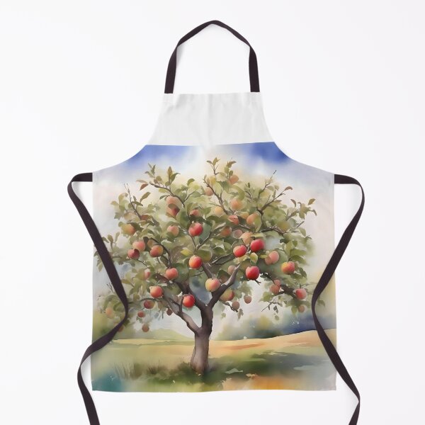 Item preview, Apple Tree Day E - January 6 - Watercolor & Pen designed and sold by Oldetimemercan.