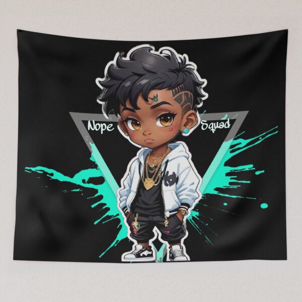 Item preview, Cute Hip-Hop Anime Character designed and sold by 13th1rt3en.
