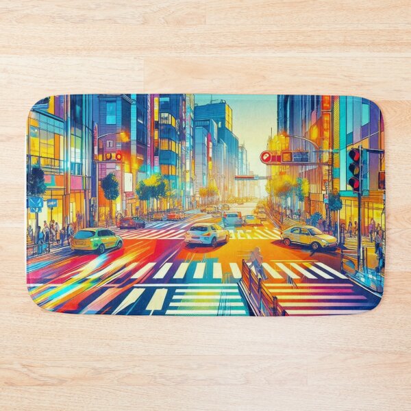 Item preview, Downtown in the evening. designed and sold by growing-mom.