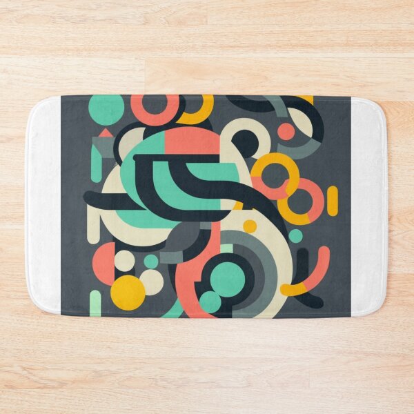Item preview, Circle Pattern Abstract Art designed and sold by FashionIam.