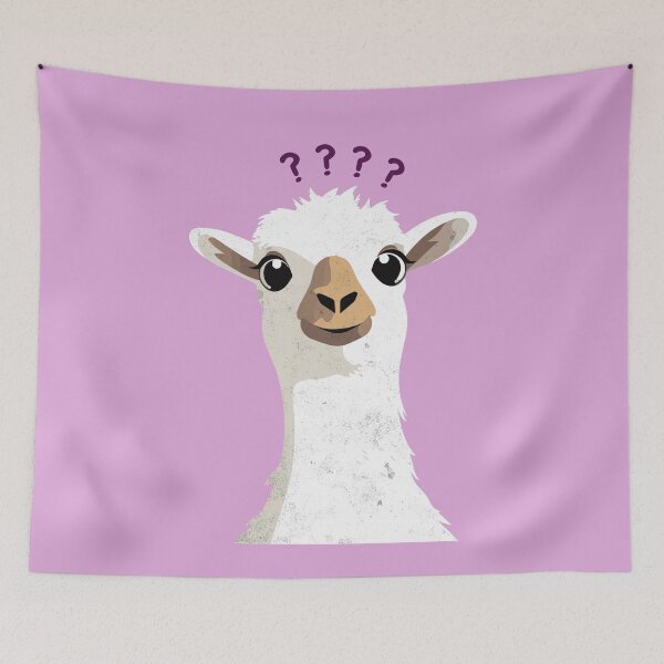 Item preview, What The Llama! (WTL) - Goofy Llama Design designed and sold by Sir Meow Meow.