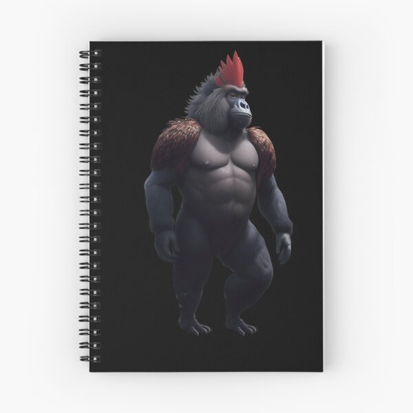 Item preview, Collections of freak mutant gorillas and lions to decorate your house in adhesive paper designed and sold by Carlos Gudino.