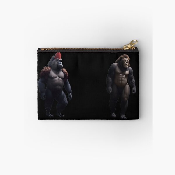 Item preview, Collections of freak mutant gorillas and lions to decorate your house in adhesive paper designed and sold by Carlos Gudino.
