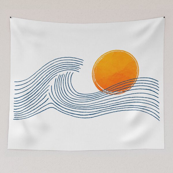 Item preview, Twilight Waves designed and sold by Quilimo Studio.