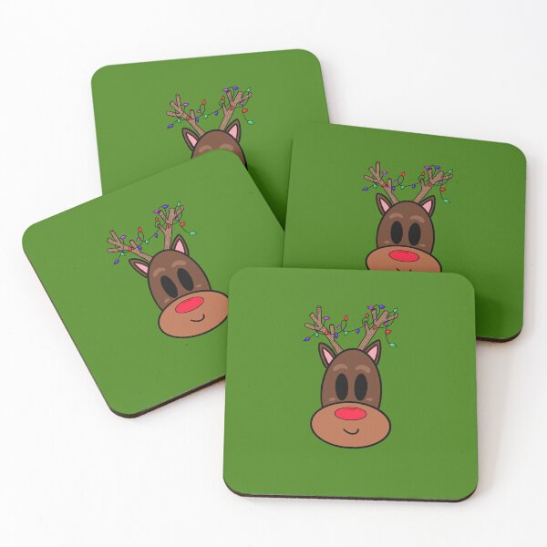 Item preview, Rudy the Reindeer designed and sold by myshellroseart.