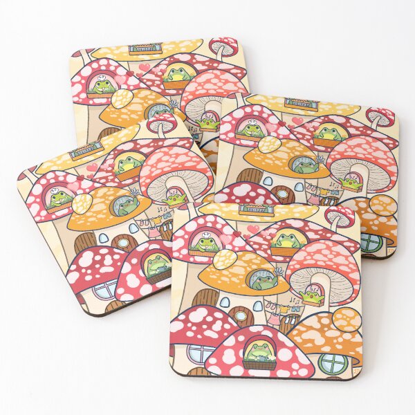 Item preview, Mushroom Frog Village designed and sold by jessthechen.