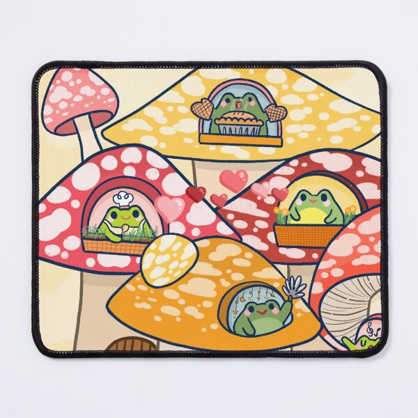 Item preview, Mushroom Frog Village designed and sold by jessthechen.
