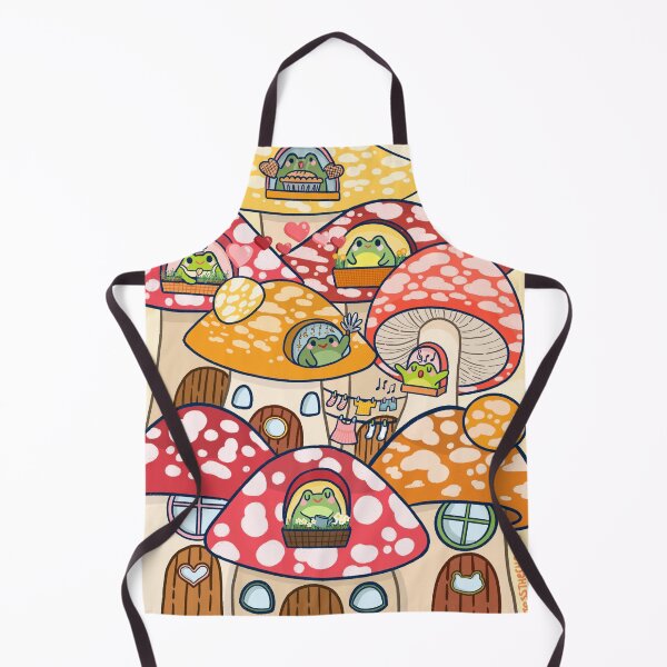 Item preview, Mushroom Frog Village designed and sold by jessthechen.
