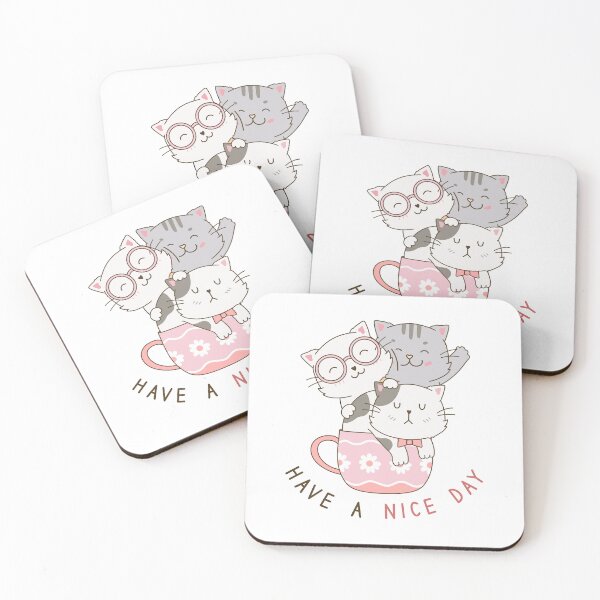 Item preview, cute cats in cup, cats in cup, happy cats in cup  designed and sold by GreyStanzione1.
