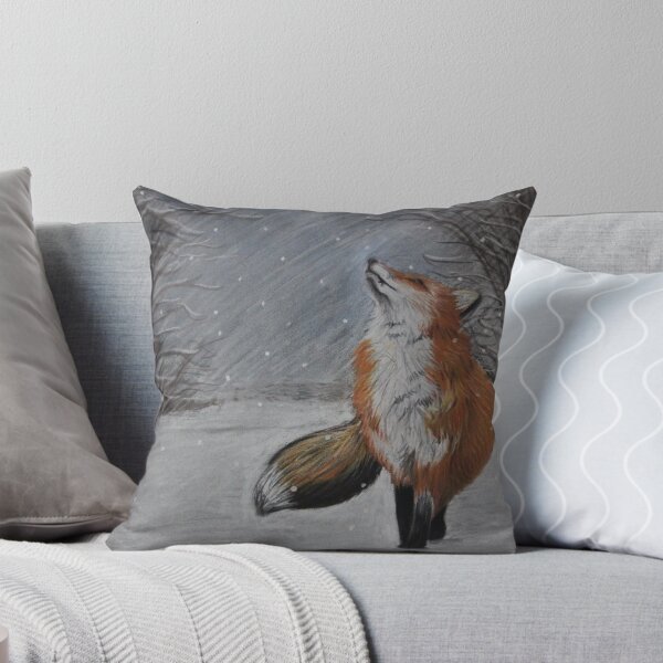 Item preview, Fox in Snow designed and sold by jazzymbf.