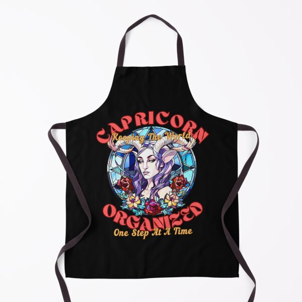 Item preview, Capricorn: Keeping The World Organized, One Step At A Time. capricorn astrology designed and sold by ZodiacWonders.