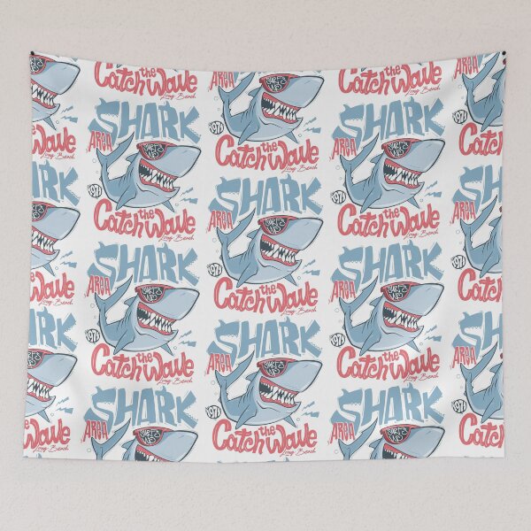 Item preview, angry shark wearing sunglasses, cool angry shark, cool angry shark with quotes designed and sold by GreyStanzione1.