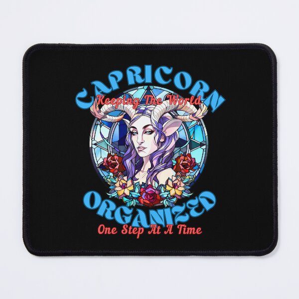 Item preview, Capricorn: Keeping The World Organized, One Step At A Time. sea goat designed and sold by ZodiacWonders.