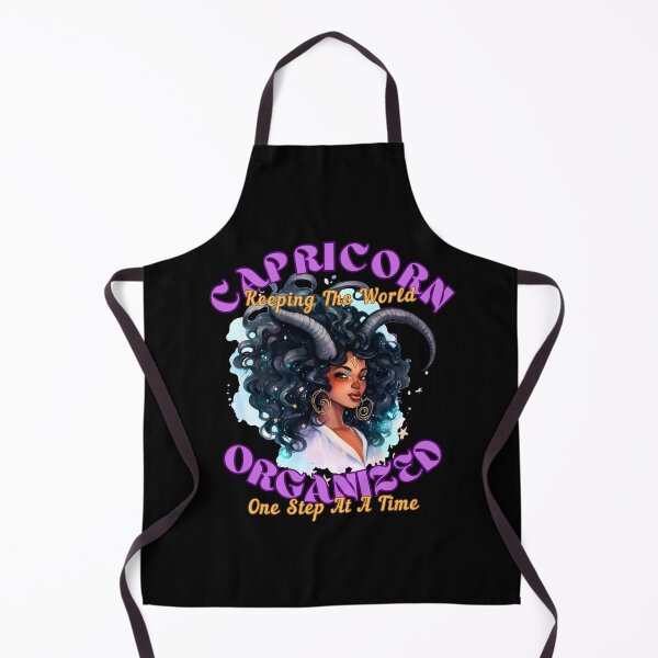 Item preview, Capricorn: Keeping The World Organized, One Step At A Time. capricorn goddess designed and sold by ZodiacWonders.