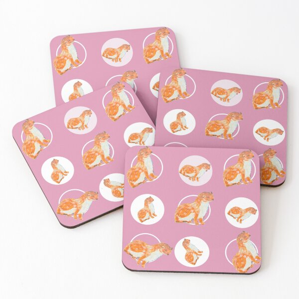 Item preview, Weasels and circles  designed and sold by Kiruthikaarts.