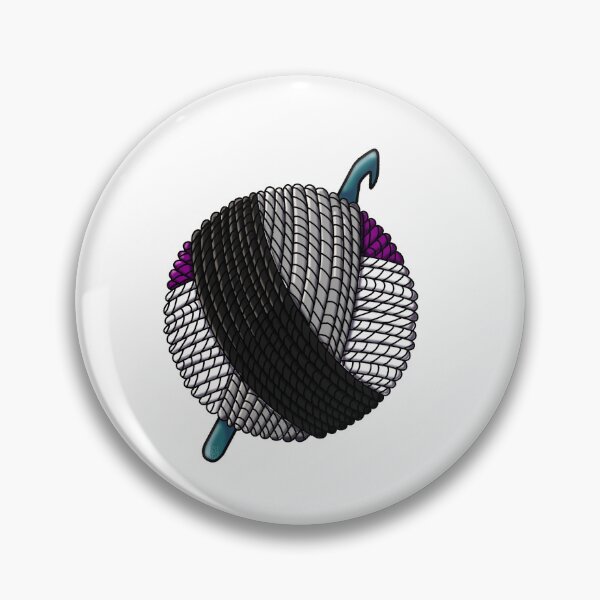 Item preview, Asexual Pride yarn with crochet hook designed and sold by vividcrocodile.