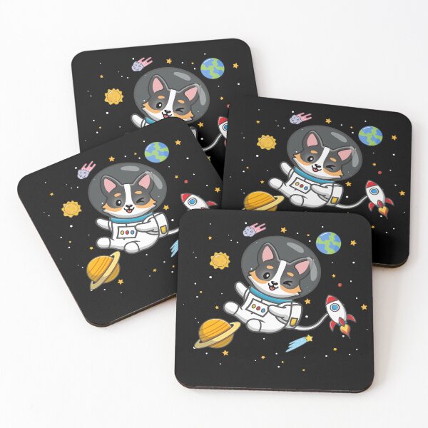 Item preview, Kawaii Black Tricolor Corgi designed and sold by ouchmypancreas.