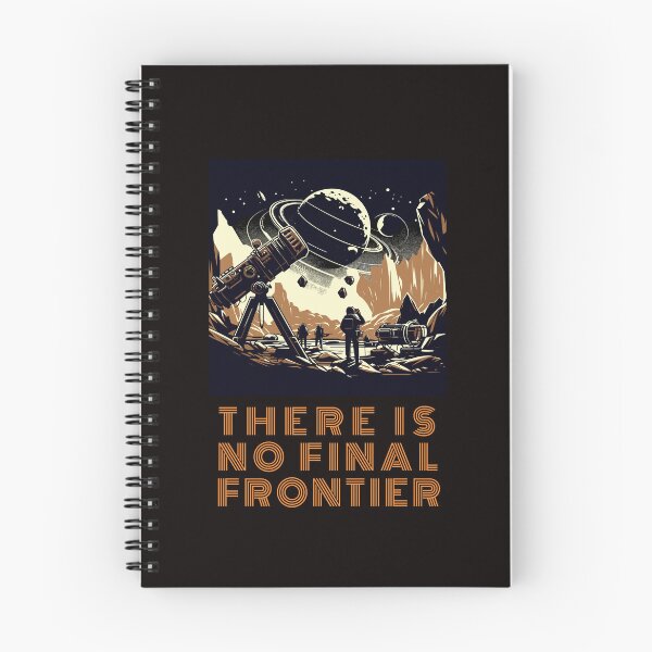 Item preview, Vintage Space Design of space explorers, there is no final frontier designed and sold by Moe-Hagag.
