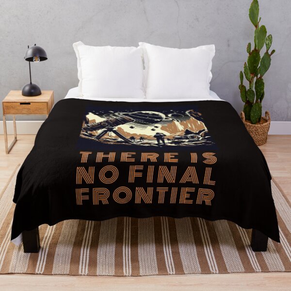 Item preview, Vintage Space Design of space explorers, there is no final frontier designed and sold by Moe-Hagag.