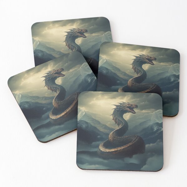 Item preview, Jörmungandr, the world serpent who encircles the Earth designed and sold by MonsterMountain.