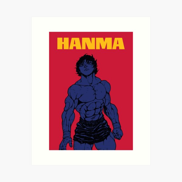 Baki Anime Art Prints for Sale