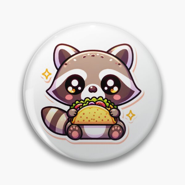 Item preview, Taco Eating Racoon designed and sold by aurahealing.
