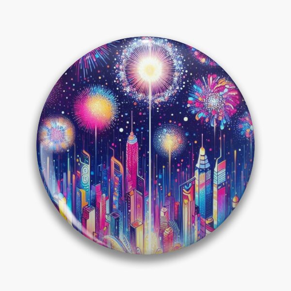 Item preview, Fireworks in the city. designed and sold by growing-mom.