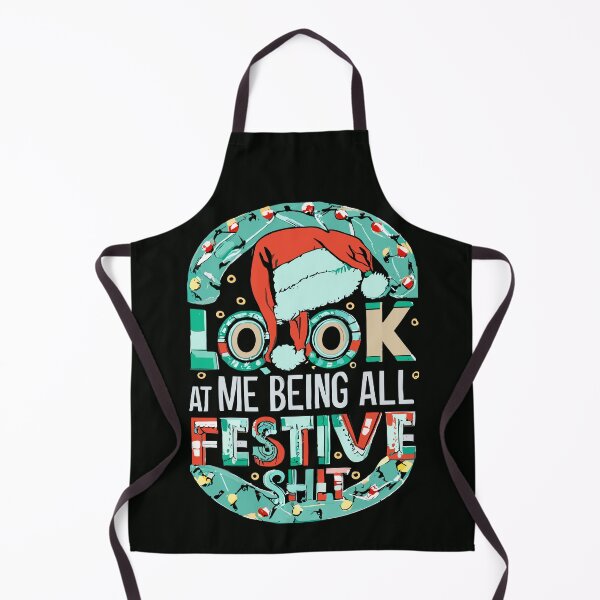 Item preview, Funny Vintage Xmas Look At Me Being All Festive And Shit  designed and sold by DrawHandArt.