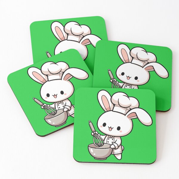 Item preview, Cute Chibi Bunny Chef designed and sold by ScroggMcGoose.