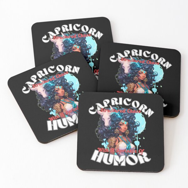 Item preview, Capricorn: Structured Chaos With A Sprinkle Of Humor designed and sold by ZodiacWonders.