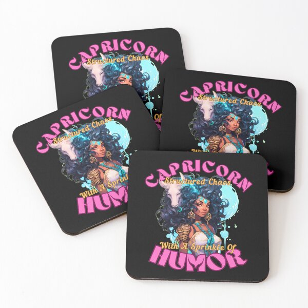 Item preview, Capricorn: Structured Chaos With A Sprinkle Of Humor. capricorn constellation designed and sold by ZodiacWonders.