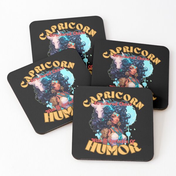 Item preview, Capricorn: Structured Chaos With A Sprinkle Of Humor. capricorn sign designed and sold by ZodiacWonders.