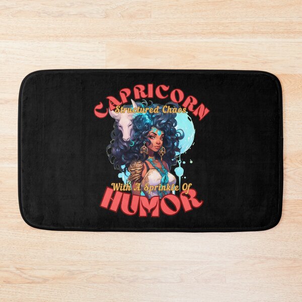 Item preview, Capricorn: Structured Chaos With A Sprinkle Of Humor. capricorn astrology designed and sold by ZodiacWonders.
