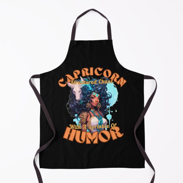 Item preview, Capricorn: Structured Chaos With A Sprinkle Of Humor. sea goat designed and sold by ZodiacWonders.