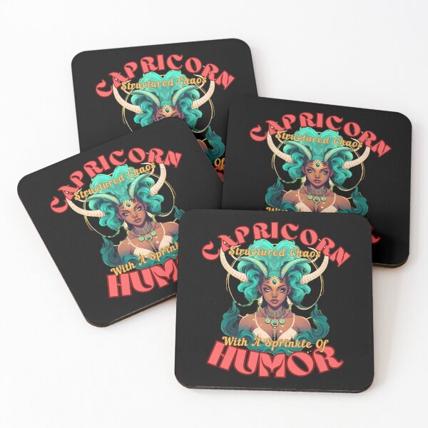 Item preview, Capricorn: Structured Chaos With A Sprinkle Of Humor. capricorn quotes designed and sold by ZodiacWonders.
