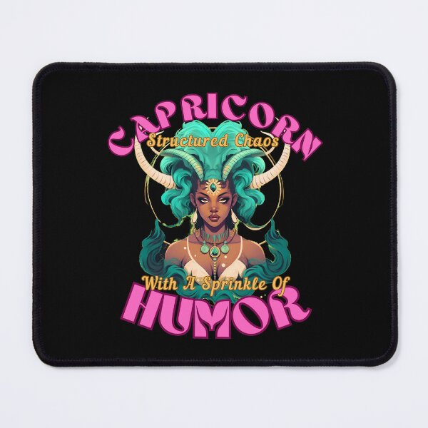 Item preview, Capricorn: Structured Chaos With A Sprinkle Of Humor. capricorn saying designed and sold by ZodiacWonders.