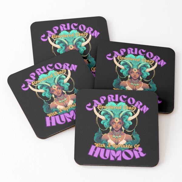 Item preview, Capricorn: Structured Chaos With A Sprinkle Of Humor. capricorn goddess designed and sold by ZodiacWonders.