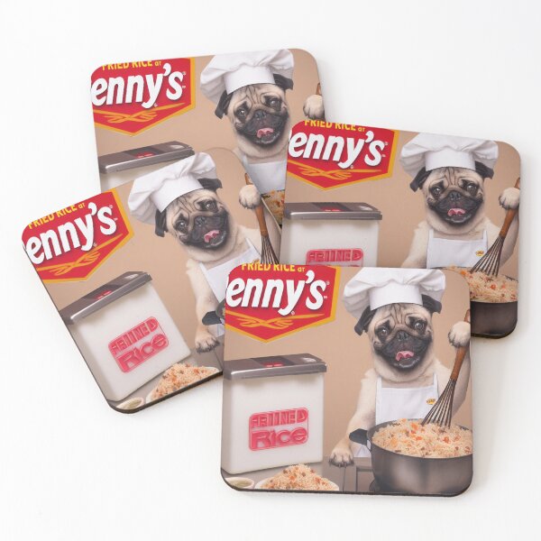 Item preview, Fried Rice at Dennys Pug designed and sold by PhillySportz.